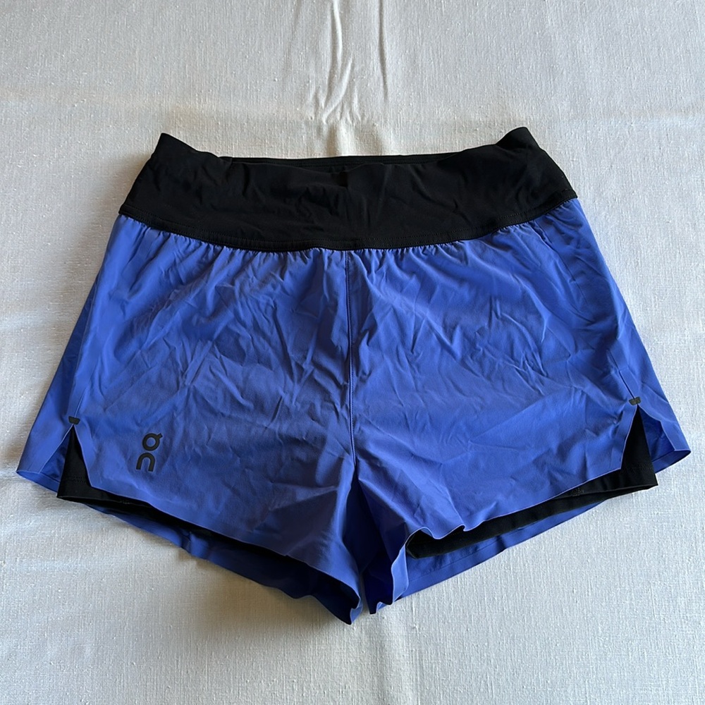 On Running Shorts XS Cobalt / Black - Picture 1 of 14